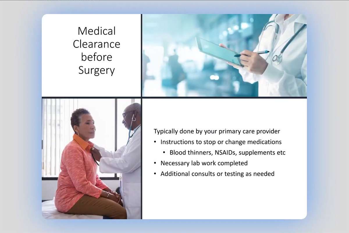 Preoperative Education for Patients before Hip or Knee Replacement