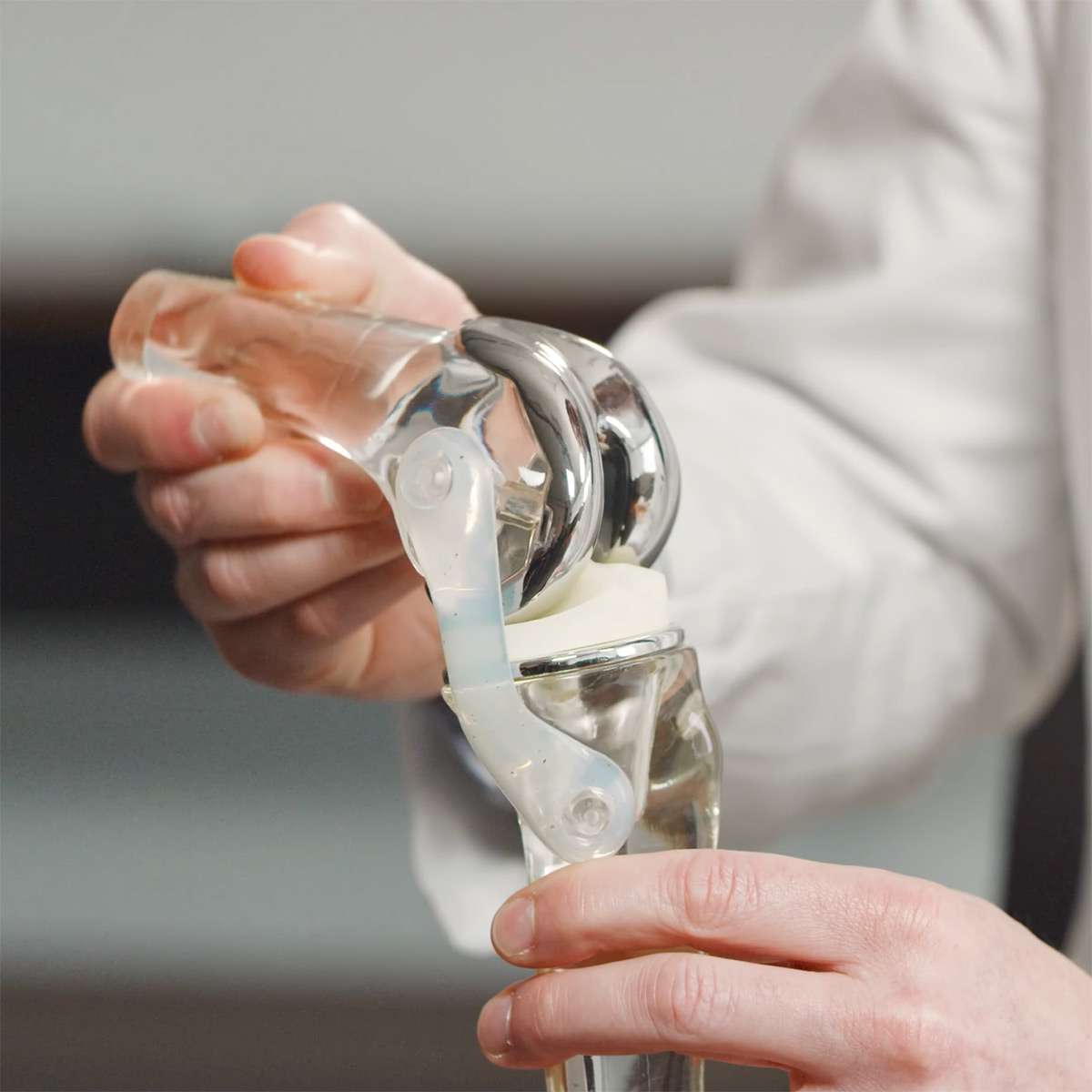 model of total knee replacement
